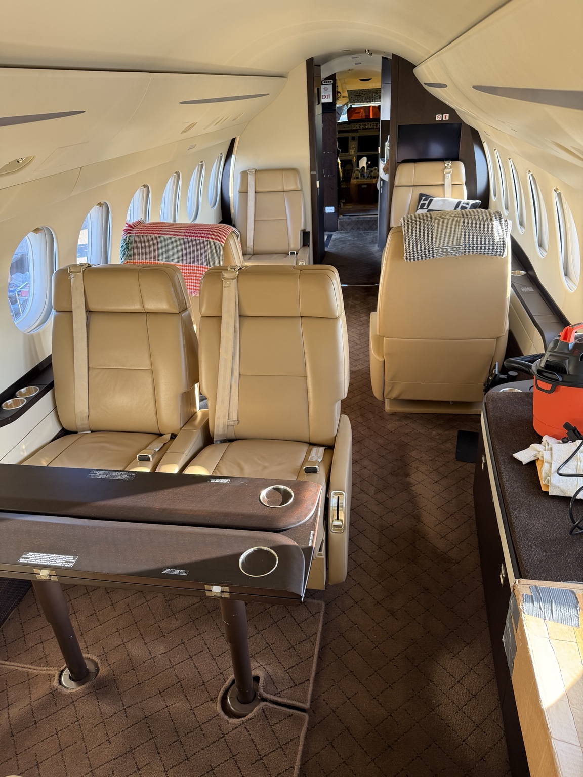 Falcon cabin aft